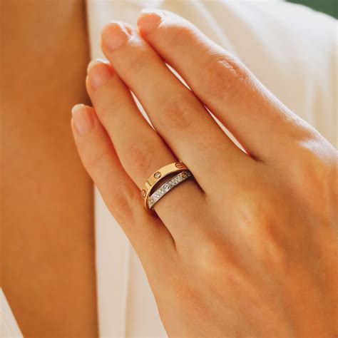 vintage cartier love ring